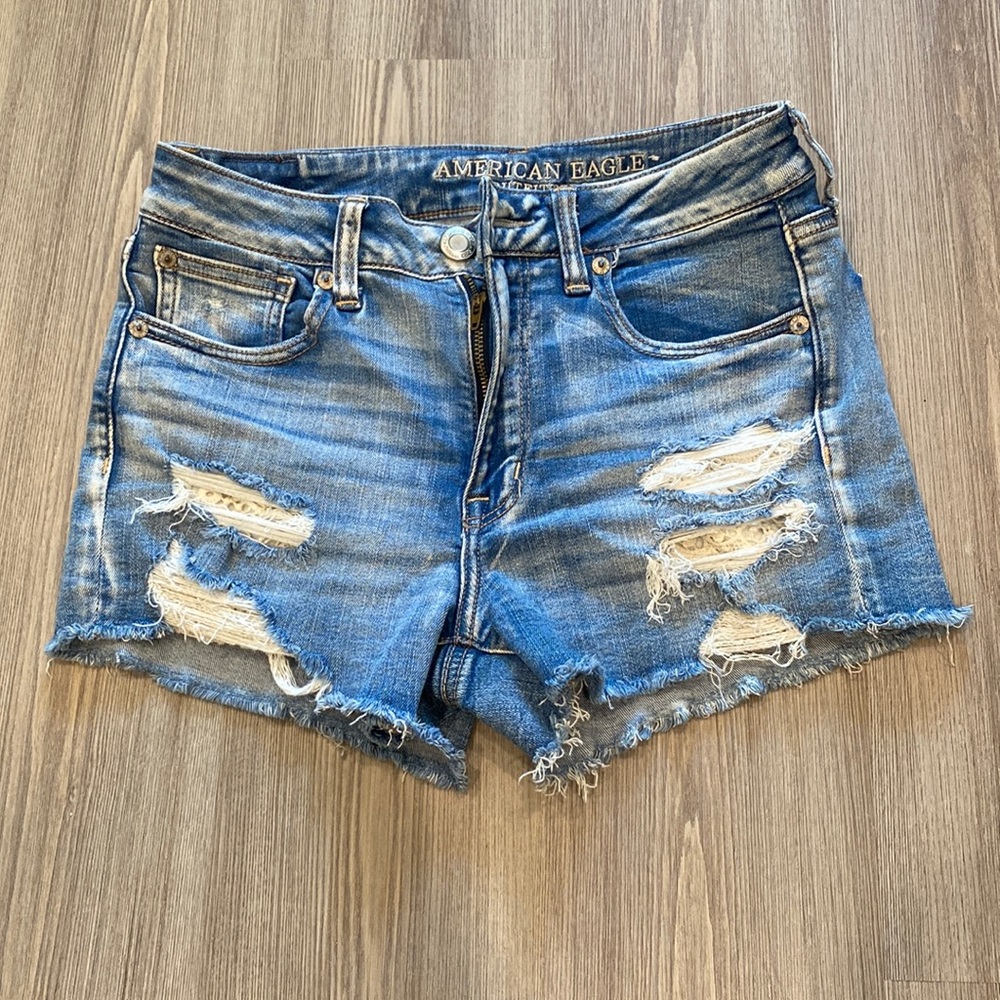 American Eagle Shorts with Lace Pocket Details